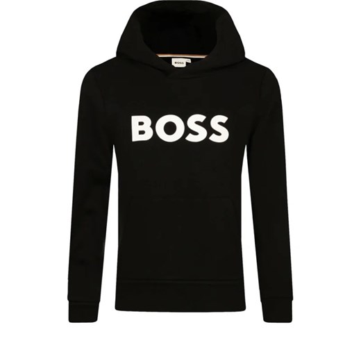 Bluza chłopięca czarna Boss Kidswear 