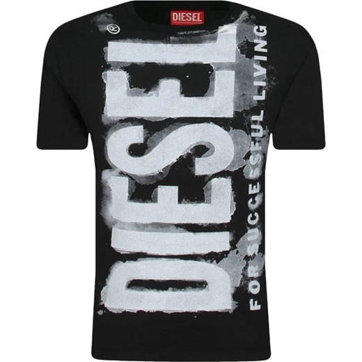 Diesel T-shirt | Regular Fit ze sklepu Gomez Fashion Store w kategorii T-shirty chłopięce - zdjęcie 164333479