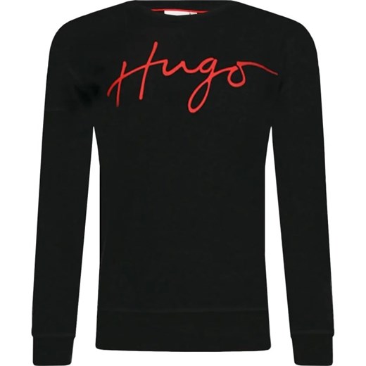 Czarna bluza chłopięca Hugo Kids 