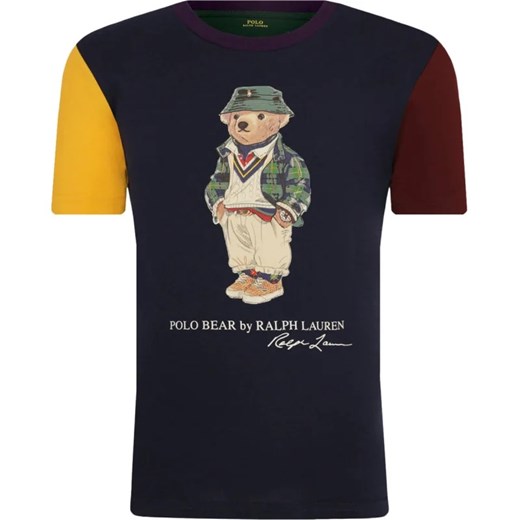 POLO RALPH LAUREN T-shirt SS CN FUN TE-KNIT | Regular Fit ze sklepu Gomez Fashion Store w kategorii T-shirty chłopięce - zdjęcie 164333965