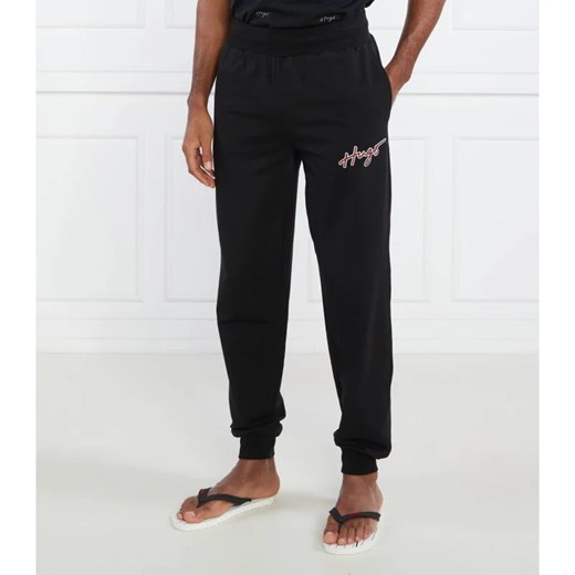 Hugo Bodywear Spodnie dresowe Varsity Pants | Regular Fit ze sklepu Gomez Fashion Store w kategorii Spodnie męskie - zdjęcie 164334236