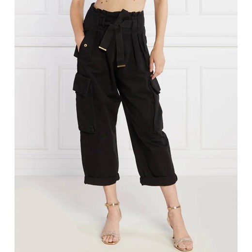 Pinko Spodnie cargo RONFARE | Cropped Fit ze sklepu Gomez Fashion Store w kategorii Spodnie damskie - zdjęcie 164334438