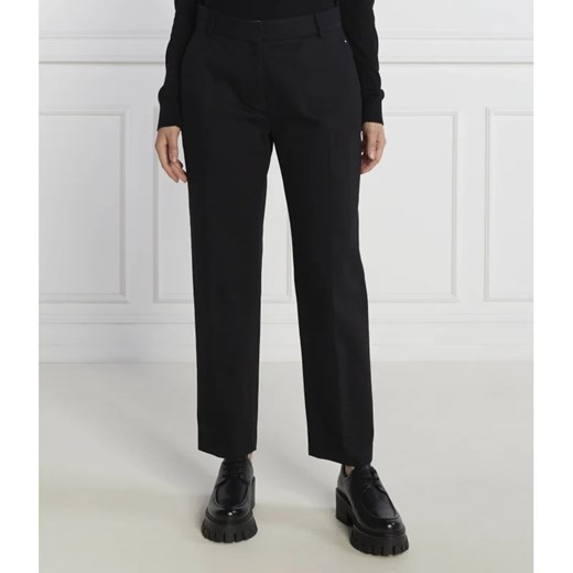 Tommy Hilfiger Spodnie chino | Straight fit ze sklepu Gomez Fashion Store w kategorii Spodnie damskie - zdjęcie 164334926