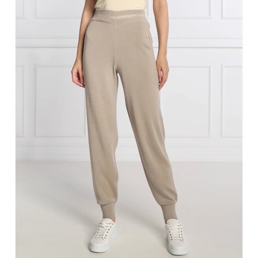 Armani Exchange Spodnie | Regular Fit | z dodatkiem wełny Armani Exchange L promocja Gomez Fashion Store