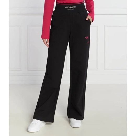 Aeronautica Militare Spodnie | Regular Fit ze sklepu Gomez Fashion Store w kategorii Spodnie damskie - zdjęcie 164335287