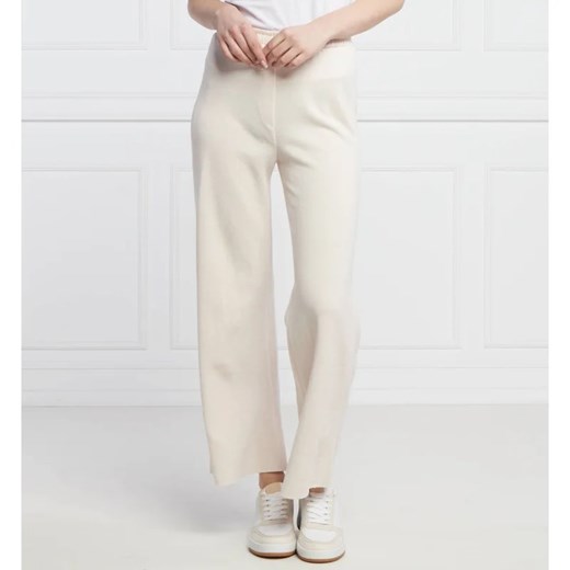 Marc Cain Wełniane spodnie | Regular Fit ze sklepu Gomez Fashion Store w kategorii Spodnie damskie - zdjęcie 164335579