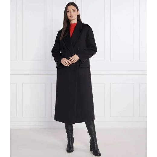 BOSS Wełniany płaszcz Capala 40 wyprzedaż Gomez Fashion Store
