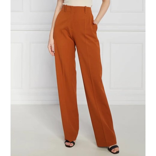 HUGO Spodnie Hulana | Relaxed fit ze sklepu Gomez Fashion Store w kategorii Spodnie damskie - zdjęcie 164336047