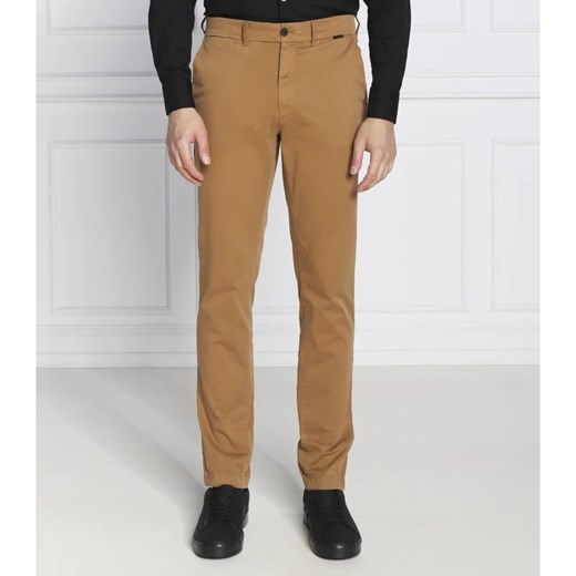 Calvin Klein Spodnie chino | Slim Fit ze sklepu Gomez Fashion Store w kategorii Spodnie męskie - zdjęcie 164338077