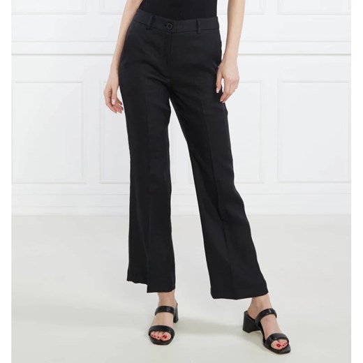 Marella Lniane spodnie | Regular Fit ze sklepu Gomez Fashion Store w kategorii Spodnie damskie - zdjęcie 164338699