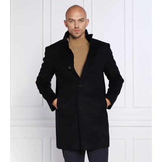 Joop! Wełniany płaszcz Maron | z dodatkiem kaszmiru ze sklepu Gomez Fashion Store w kategorii Płaszcze męskie - zdjęcie 164338768