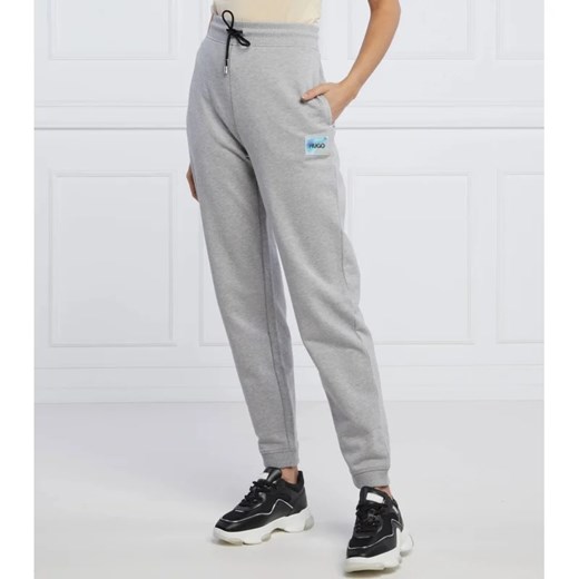 HUGO Spodnie dresowe Dachib | Regular Fit | mid rise ze sklepu Gomez Fashion Store w kategorii Spodnie damskie - zdjęcie 164339056