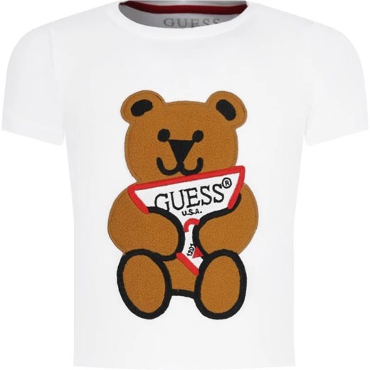 Guess T-shirt | Regular Fit ze sklepu Gomez Fashion Store w kategorii T-shirty chłopięce - zdjęcie 164339276