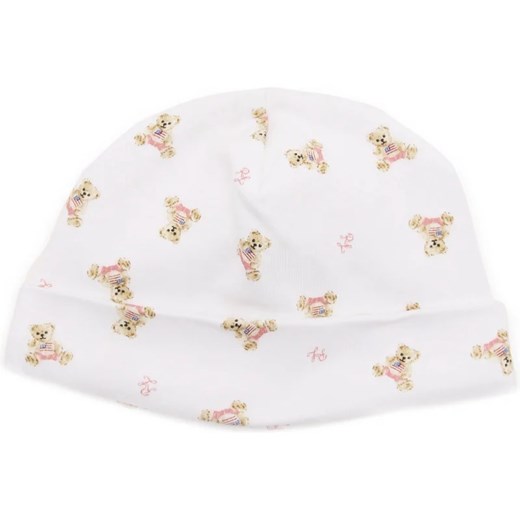 Czapka dziecięca beżowa Polo Ralph Lauren