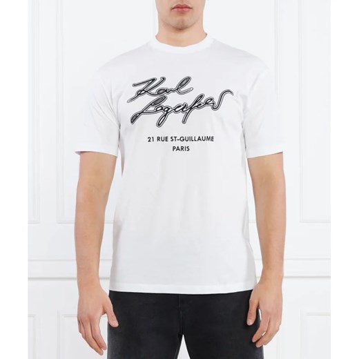 Karl Lagerfeld T-shirt | Regular Fit Karl Lagerfeld XXL promocyjna cena Gomez Fashion Store