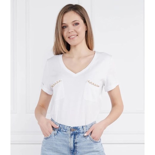 Marciano Guess T-shirt | Regular Fit ze sklepu Gomez Fashion Store w kategorii Bluzki damskie - zdjęcie 164340755