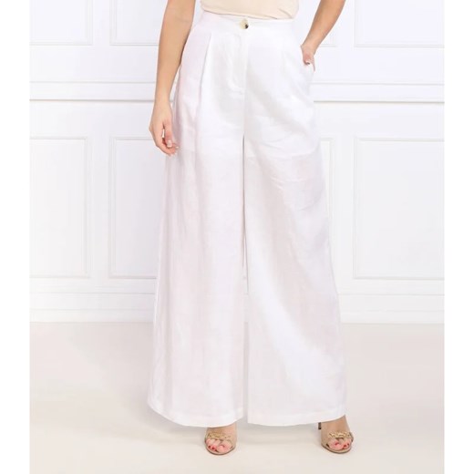 Armani Exchange Lniane spodnie | Oversize fit ze sklepu Gomez Fashion Store w kategorii Spodnie damskie - zdjęcie 164340897