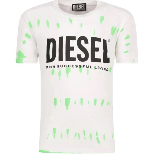 Diesel T-shirt TIFTY | Regular Fit ze sklepu Gomez Fashion Store w kategorii T-shirty chłopięce - zdjęcie 164340919