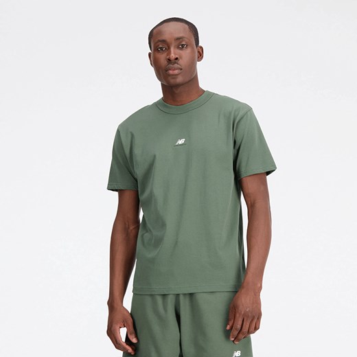 Koszulka męska New Balance MT31504DON – zielona ze sklepu New Balance Poland w kategorii T-shirty męskie - zdjęcie 164341968