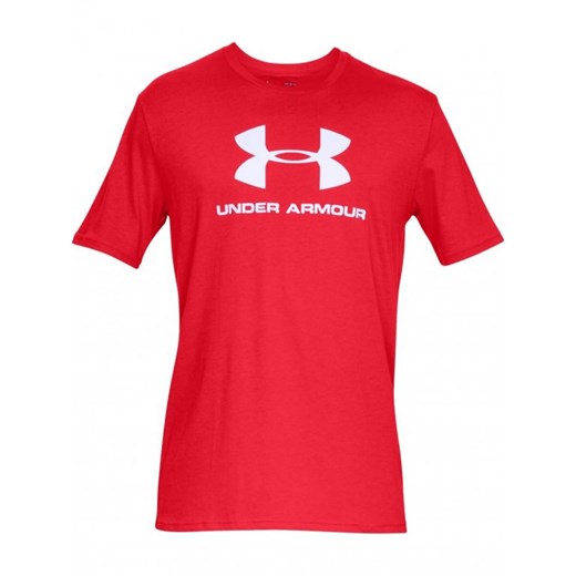 Męski t-shirt z nadrukiem UNDER ARMOUR SPORTSTYLE LOGO SS Under Armour XXL okazja Sportstylestory.com