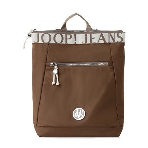 JOOP! Plecak damski Kobiety Sztuczne włókno czekoladowy jednolity ze sklepu vangraaf w kategorii Torby Shopper bag - zdjęcie 164343105