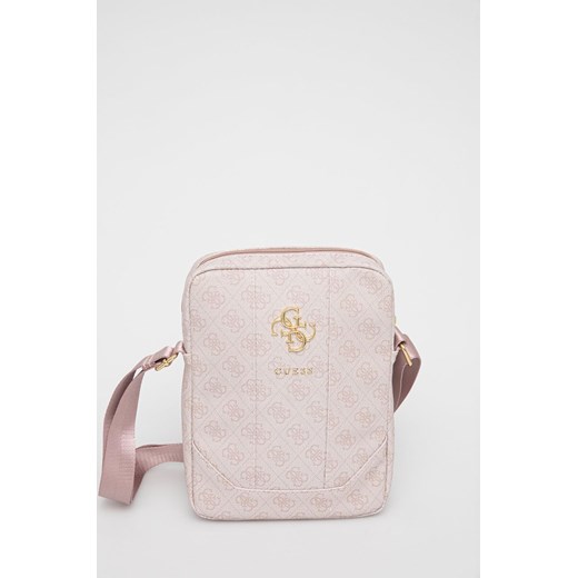 Guess saszetka Torba 10 kolor różowy ze sklepu ANSWEAR.com w kategorii Saszetki - zdjęcie 164343109