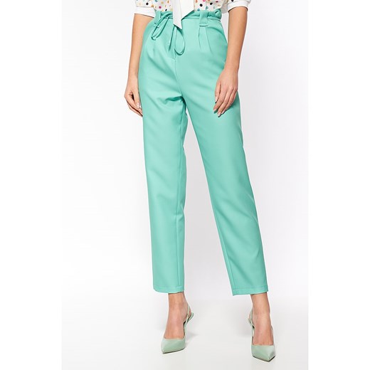 Nife Spodnie w kolorze turkusowym ze sklepu Limango Polska w kategorii Spodnie damskie - zdjęcie 164346245