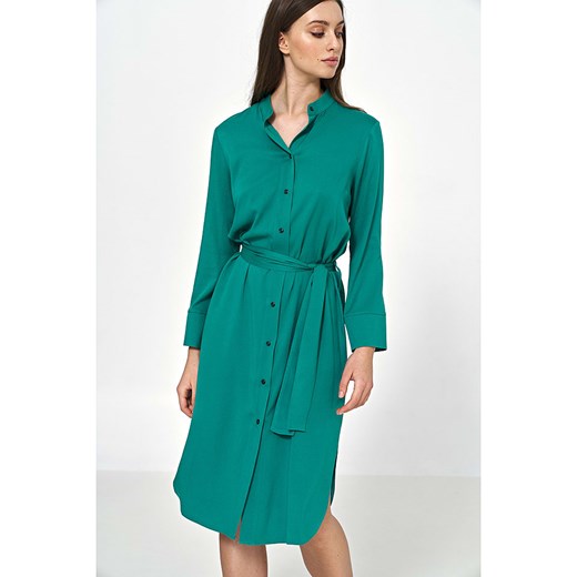 Nife Sukienka w kolorze zielonym ze sklepu Limango Polska w kategorii Sukienki - zdjęcie 164349358