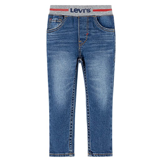 Levi&apos;s Kids Dżinsy - Skinny fit - w kolorze niebieskim ze sklepu Limango Polska w kategorii Spodnie i półśpiochy - zdjęcie 164350338