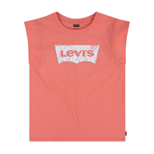 Levi&apos;s Kids Koszulka w kolorze czerwonym ze sklepu Limango Polska w kategorii Bluzki dziewczęce - zdjęcie 164350419