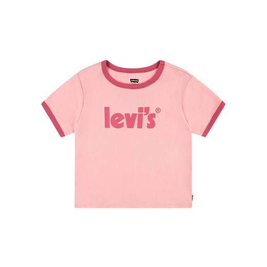 Levi&apos;s Kids Koszulka w kolorze jasnoróżowym ze sklepu Limango Polska w kategorii Bluzki dziewczęce - zdjęcie 164350979