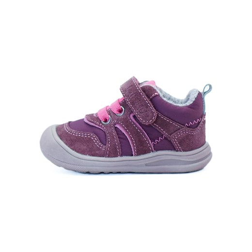 lamino Skórzane sneakersy w kolorze fioletowym ze sklepu Limango Polska w kategorii Półbuty dziecięce - zdjęcie 164352629