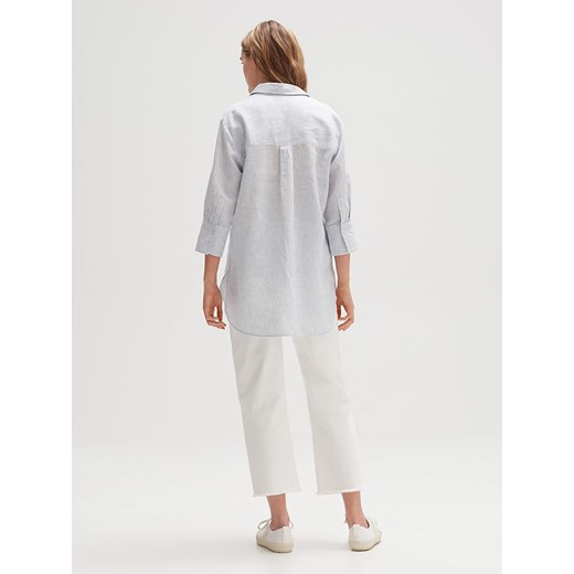 Opus koszula damska casual z kołnierzykiem 