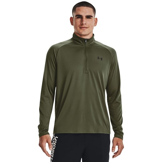 Under Armour Koszulka sportowa &quot;Tech 2.0&quot; w kolorze khaki ze sklepu Limango Polska w kategorii T-shirty męskie - zdjęcie 164353668