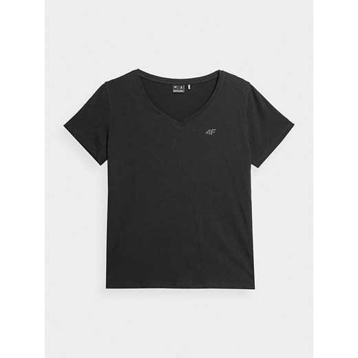 4F Koszulka w kolorze czarnym ze sklepu Limango Polska w kategorii Bluzki damskie - zdjęcie 164354245