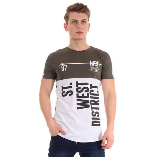 Męska Koszulka T-Shirt ze sklepu brendi.pl w kategorii T-shirty męskie - zdjęcie 164357318