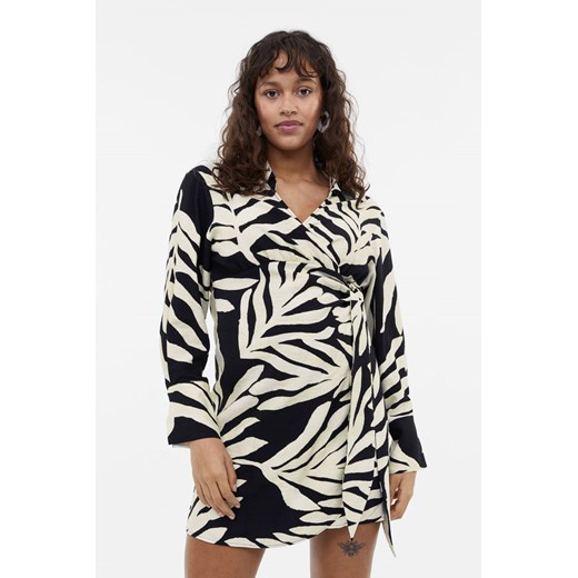 H & M - MAMA Kopertowa szmizjerka - Czarny H & M S H&M
