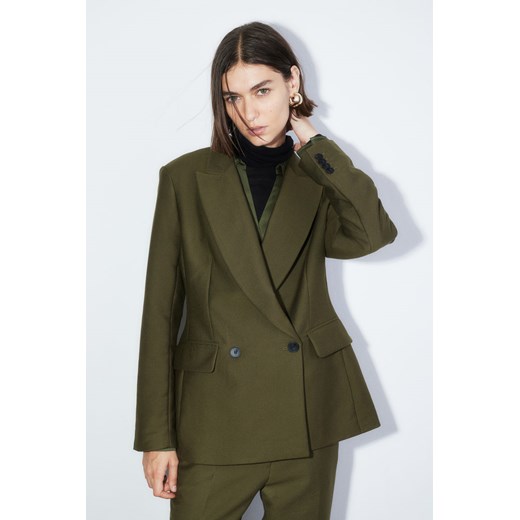 H & M - Dwurzędowa marynarka - Zielony H & M H&M