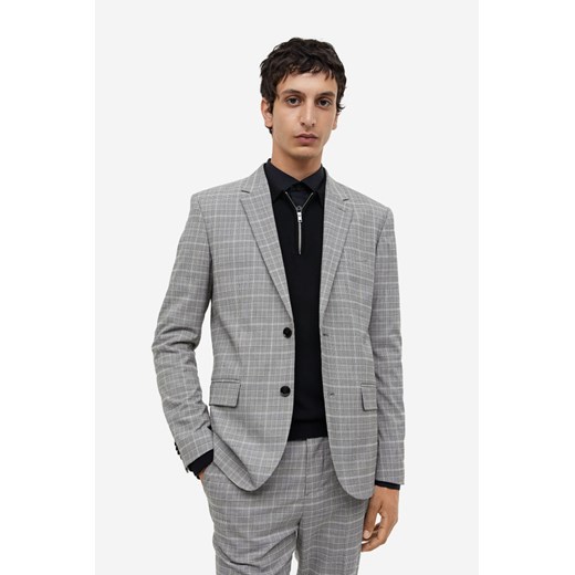 H & M - Marynarka Skinny Fit - Szary H & M 50 H&M