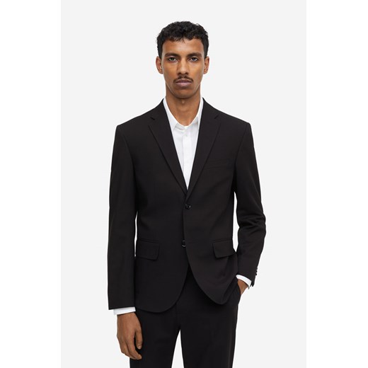 H & M - Marynarka Slim Fit - Czarny H & M 52 H&M