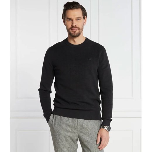Calvin Klein Sweter | Regular Fit ze sklepu Gomez Fashion Store w kategorii Swetry męskie - zdjęcie 164374468