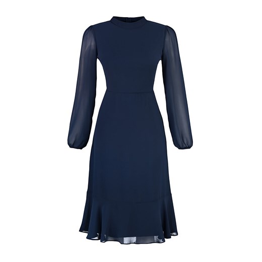 trendyol Sukienka w kolorze niebieskim ze sklepu Limango Polska w kategorii Sukienki - zdjęcie 164376335