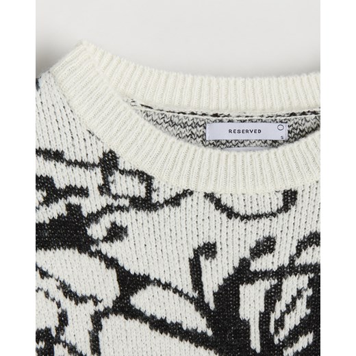 Reserved - Sweter oversize - wielobarwny Reserved M Reserved