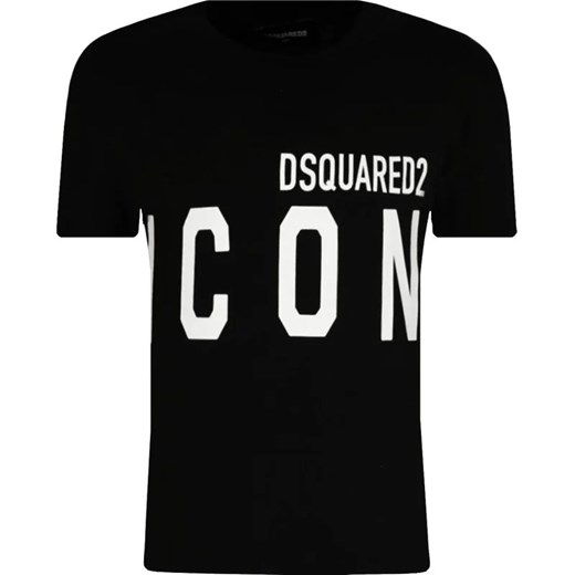 Dsquared2 T-shirt | Regular Fit ze sklepu Gomez Fashion Store w kategorii Bluzki dziewczęce - zdjęcie 164404647