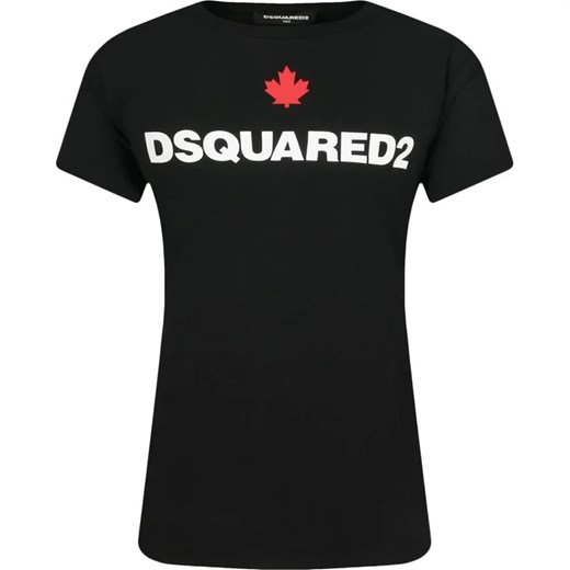 Dsquared2 T-shirt | Regular Fit ze sklepu Gomez Fashion Store w kategorii Bluzki dziewczęce - zdjęcie 164404788
