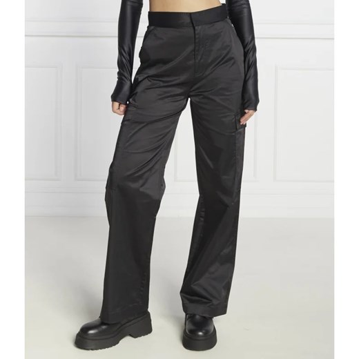 Tommy Jeans Spodnie cargo | Straight fit ze sklepu Gomez Fashion Store w kategorii Spodnie damskie - zdjęcie 164404789