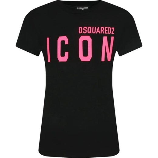 Dsquared2 T-shirt | Regular Fit ze sklepu Gomez Fashion Store w kategorii Bluzki dziewczęce - zdjęcie 164404795