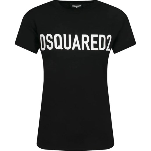 Dsquared2 T-shirt | Regular Fit ze sklepu Gomez Fashion Store w kategorii Bluzki dziewczęce - zdjęcie 164404799