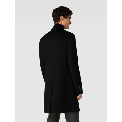 Krótki płaszcz z mieszanki żywej wełny i kaszmiru model ‘Hyde’ 48 Peek&Cloppenburg 