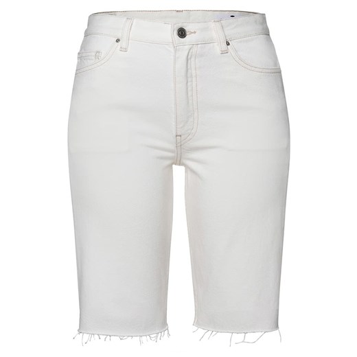 Cross Jeans Bermudy dżinsowe &quot;Marisa&quot; w kolorze białym ze sklepu Limango Polska w kategorii Szorty - zdjęcie 164410749